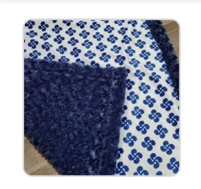 Baby Boy Lauburu Blanket (Made to Order)