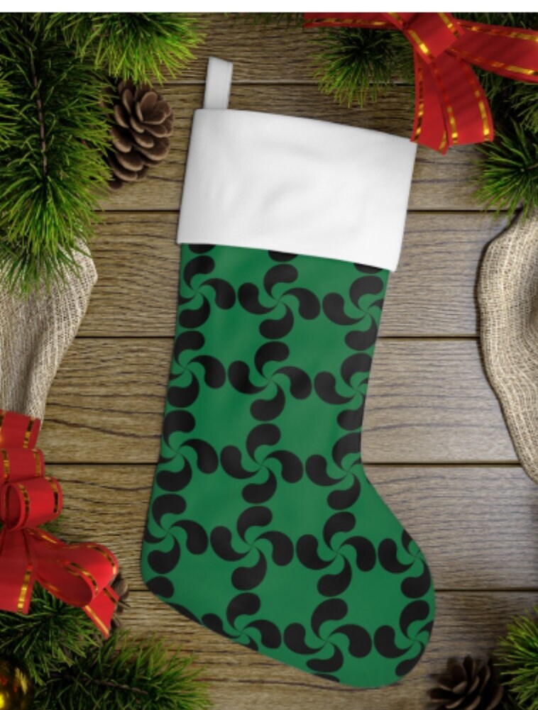 Lauburu Christmas Stockings