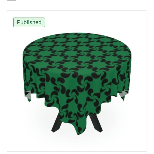 Lauburu Tablecloth