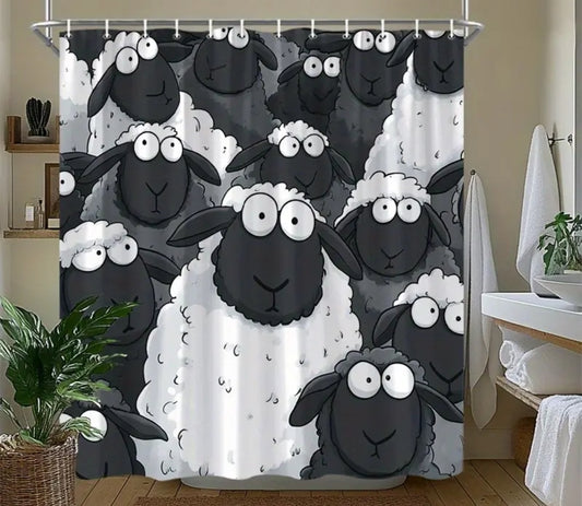 Sheep Shower Curtain