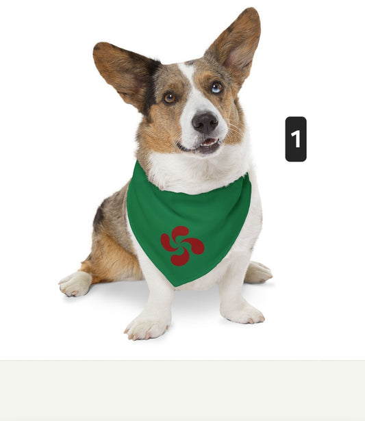 Lauburu Dog Collar